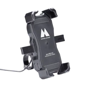 Cargador Inalámbrico de Teléfono para Moto Midland MH-PRO WC